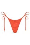 Wild Lovers London Women's Red Sky Bikini Bottoms In Red