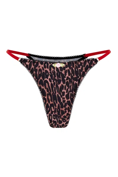 Wild Lovers London Women's Roberta Thong In Red