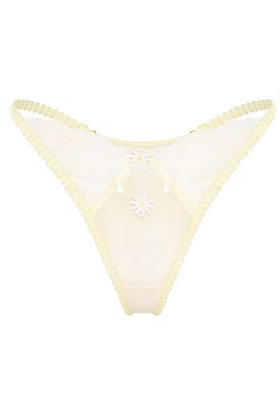 Wild Lovers London Women's White Haydee Thong