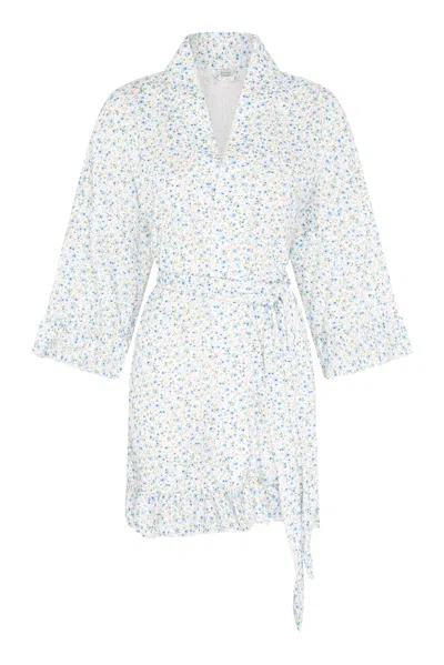 Wild Lovers London Women's White Lison Robe