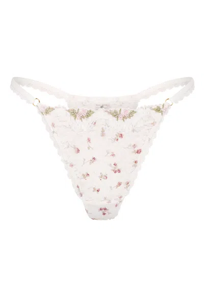 Wild Lovers London Women's White Margot - Brief