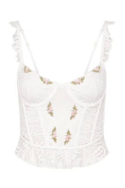 Wild Lovers London Women's White Sabine Corset