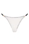 Wild Lovers London Women's White Sydney Thong In White