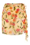 Wild Lovers London Women's Yellow / Orange Studio 54 Skirt In Yellow/orange