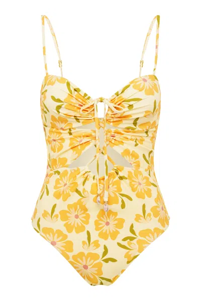 Wild Lovers London Women's Yellow Sundance Swimsuit