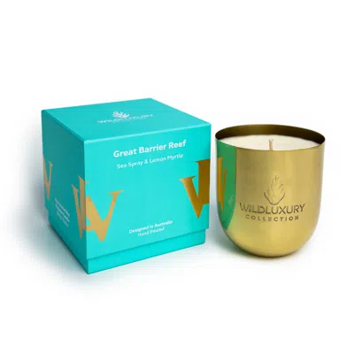 Wild Luxury Collection Gold Great Barrier Reef Candle
