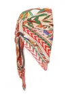Wild Magic India Scarf Beige In Multi