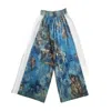 Wild Mary Gold Women's Blue Wide Leg Pants - Gilded Age In Blue