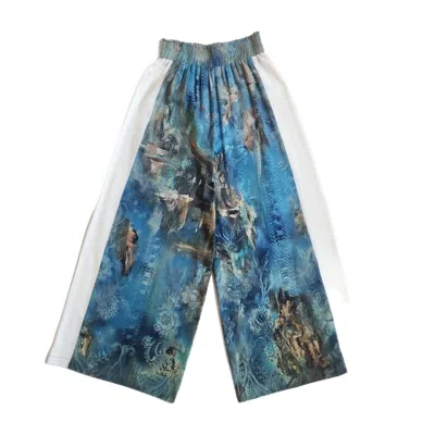 Wild Mary Gold Women's Blue Wide Leg Pants - Gilded Age