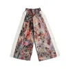 Wild Mary Gold Women's Pink / Purple Romance - Wide Leg Pants In Pink/purple