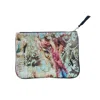 Wild Mary Gold Women's Pink / Purple Romance Clutch Purse In Pink/purple