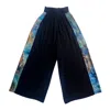 Wild Mary Gold Women's Wide Leg Pants - Black With Gilded Age In Black