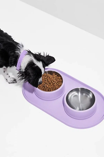 Wild One Silicone Dog Placemat In Lilac At Urban Outfitters