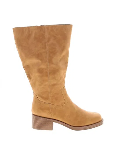 Pre-owned Wild Pair Boots In Brown