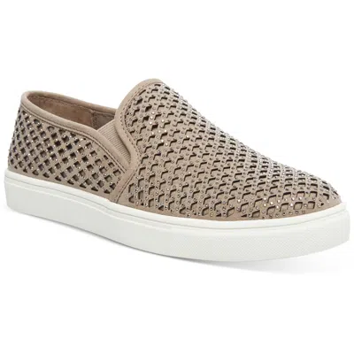 Wild Pair Eidyth Womens Dressy Slip On Fashion Sneakers In Grey