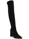 Wild Pair Bravy Womens Microsuede Block Heel Over-the-knee Boots In Multi
