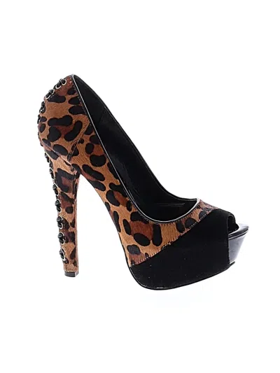 Pre-owned Wild Pair Heels In Black