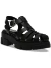 Wild Pair Heraa Womens Strappy Adjustable Fisherman Sandals In Black