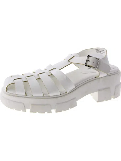 Wild Pair Heraa Fisherman Lug Sole Sandals, Created For Macy's In White