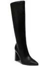 Wild Pair Womens Islah Block Heel Dress Boots Created For Macys Regular Wide Calf In Black