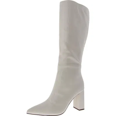 Wild Pair Islah Womens Faux Leather Block Heel Knee-high Boots In Multi