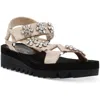 Wild Pair Kudose Sporty Embellished Sandals, Created For Macy's In White