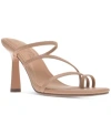 Wild Pair Lenore Strappy Dress Sandals, Created For Macy's In Nude