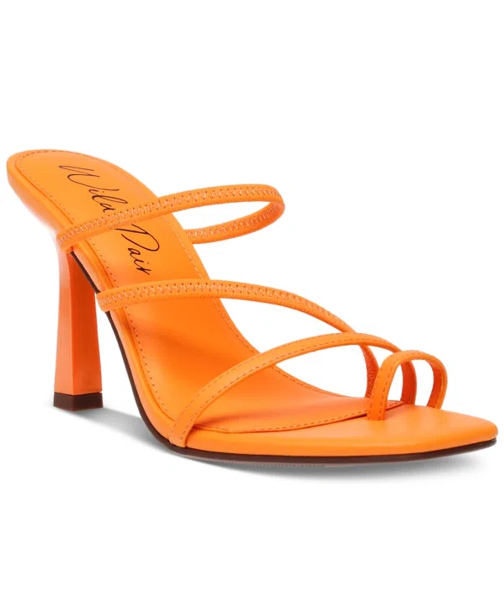 orange dress sandals for women DKNY Women's Danielle Dress Sandals - Orange