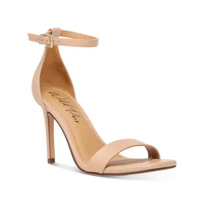 Wild Pair Men's  Bethie 10011821200 Sandals Beige Stiletto Heel Hawk2652 In Neutral