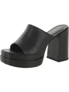 Wild Pair Ofeliap Womens Faux Leather Slip On Heels In Multi