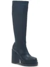 Wild Pair Olyvia Womens Faux Leather Knee-high Boots In Multi