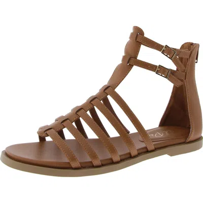 Wild Pair Roman Womens Strappy Open Toe Gladiator Sandals In Multi