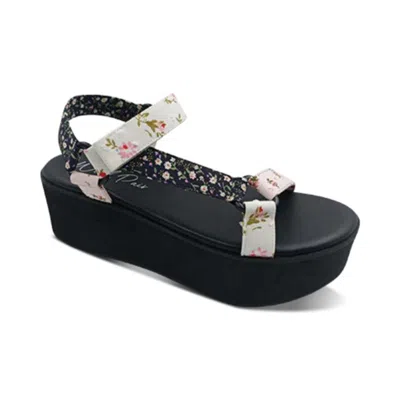 Wild Pair Sawwyerf Womens Breathable Slide On Heel Sandals In Multi