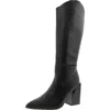 Wild Pair Tatip Womens Block Heel Manmade Mid-calf Boots In Black