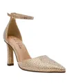 Wild Pair Women's Aurelii Pointy Toe Embellished Pumps, Macy's Exclusive In Gold