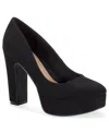 Wild Pair Women's Celeighn Block Heel Pumps, Macy's Exclusive In Black