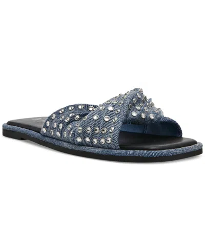 Wild Pair Women's Dahliaa Slide Sandals, Exclusively At Macy's In Studio Denim