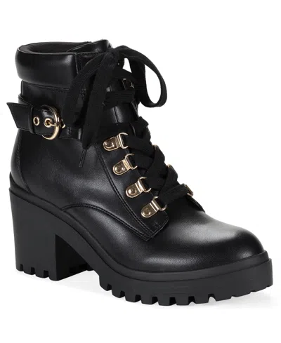 Wild Pair Women's Elodii Platform Block Heel Ankle Booties, Macy's Exclusive In Black