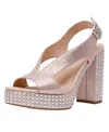 Wild Pair Women's Hayylo Round Toe Block Heel Sandals, Macy's Exclusive In Pink