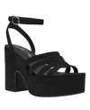 Wild Pair Women's Jacii Wedge Sandals, Macy's Exclusive In Black