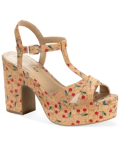 Wild Pair Women's Jillien Platform Sandals, Exlusively At Macy's In Multi