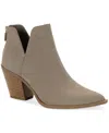 Wild Pair Women's Leilanii V Pointed Toe Booties, Macy's Exclusive In Brown