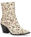 Wild Pair Women's Lennonn Pointy Toe Booties, Macy's Exclusive In Brown