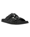 Wild Pair Women's Maagda Round Toe Slip On Sandals, Macy's Exclusive In Black