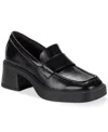 Wild Pair Women's Meigann Block Heel Loafers, Macy's Exclusive In Black