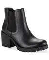 Wild Pair Women's Morghann Round Toe Lug Booties, Macy's Exclusive In Black