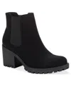Wild Pair Women's Morghann Round Toe Lug Booties, Macy's Exclusive In Black