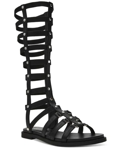 Wild Pair Women's Romikaa Gladiator Sandals, Exclusively At Macy's In Black