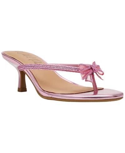 Wild Pair Women's Silree Slip-on Bow Sandals, Macy's Exclusive In Purple