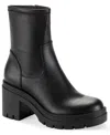 Wild Pair Women's Verona Block Heel Booties, Macy's Exclusive In Black